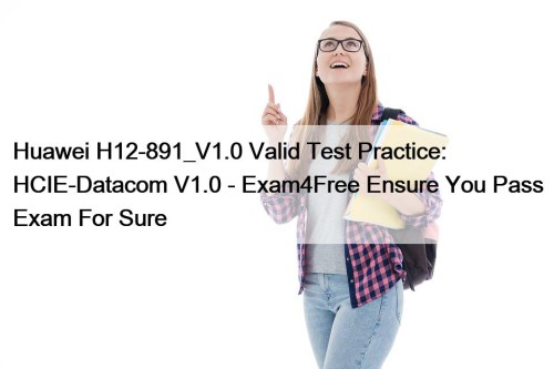Huawei H12-891_V1.0 Valid Test Practice: HCIE-Datacom V1.0 - ...